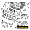 2007-2011 Honda CR-V Front Bumper Brackets Set (2 x Left & Right)
