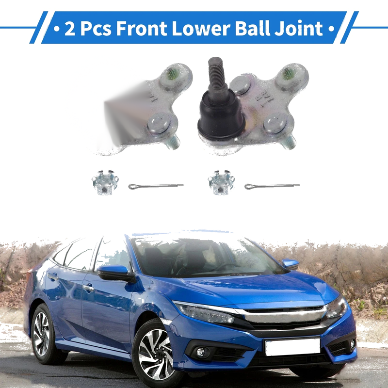 Honda Civic 2 x Front Lower Ball Joints (2012-2018)