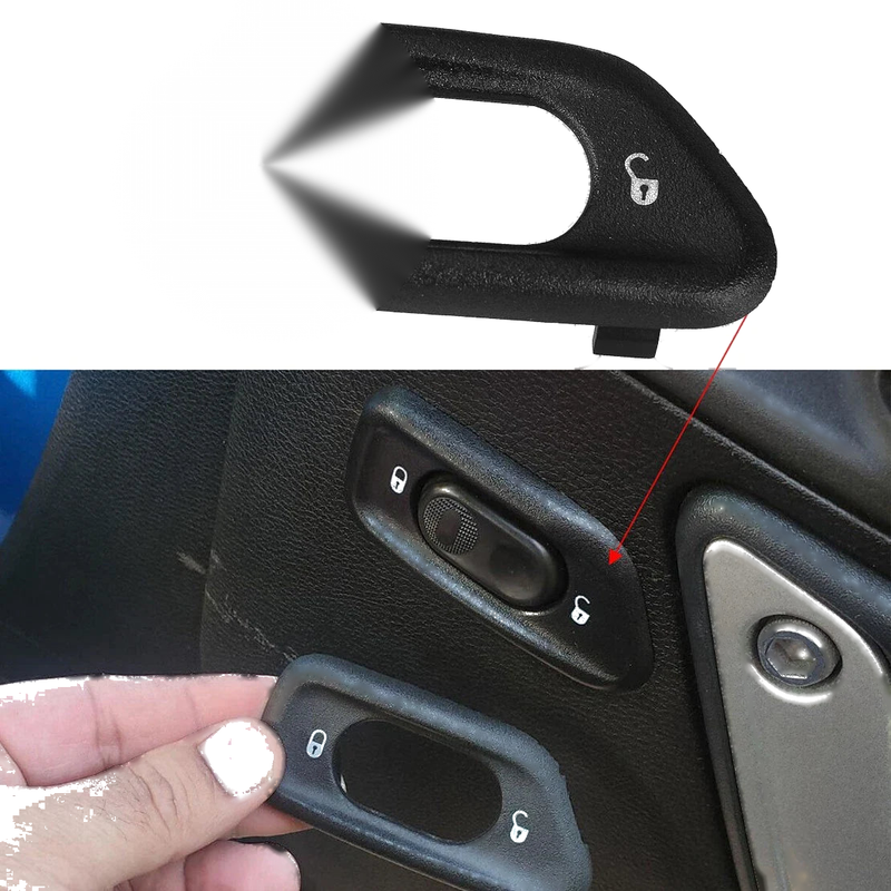 Jeep Wrangler JK Right Door Lock Switch Bezel (2011-2018)