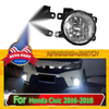 Honda Civic with Bulb 2 x HO2593143 HO2592143 Front Fog Light (2016-2021)
