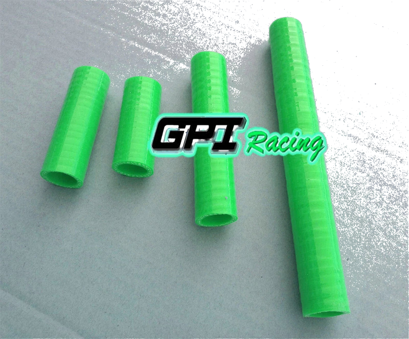 Kawasaki KX250 (1984) - Green Silicone Radiator Hose