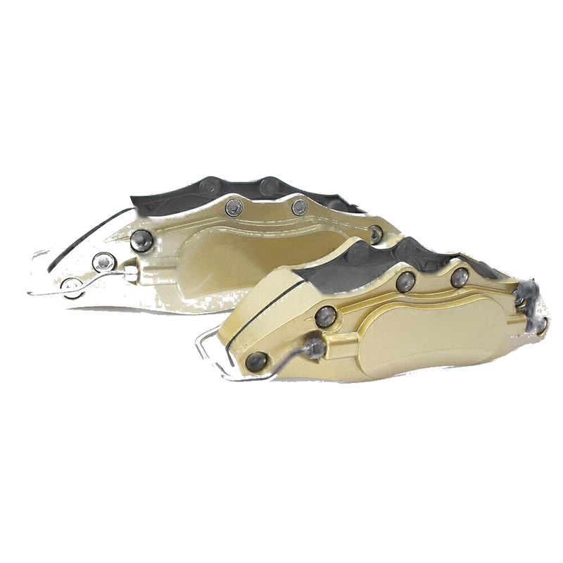 Make & Model 4 x Metal 3D Universal Gold Brake Caliper Covers