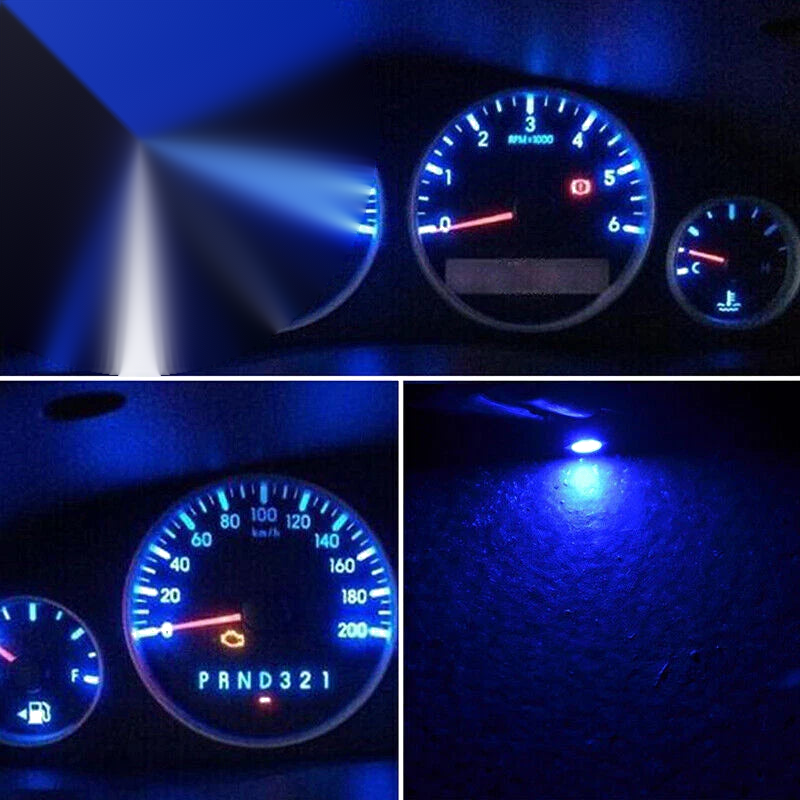 20 x Blue T4 T4.2 Neo Wedge 1-SMD LED Dash & Climate Bulbs