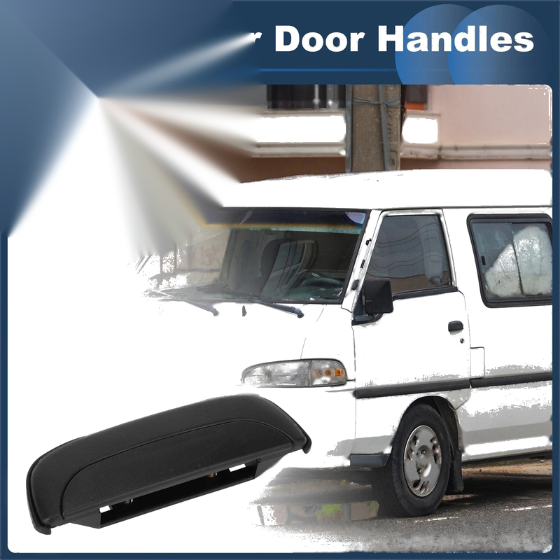 Hyundai PORTER (1993-1997) - Black, 1 x Front Right Exterior Door Handle
