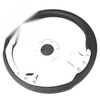 Universal Car 13" Racing Steering Wheel Leather PVC w/ Horn Button