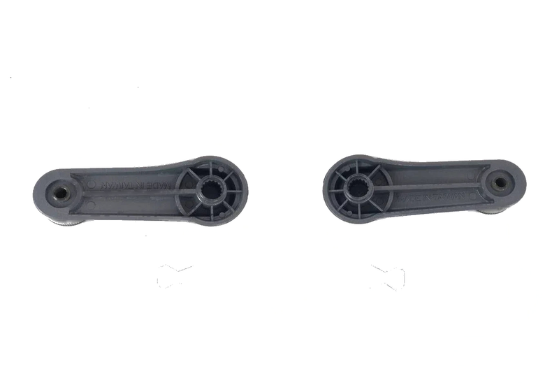 Nissan Navara D21 D22 Patrol 2 x Grey Window Winder Handles (1986-2004)