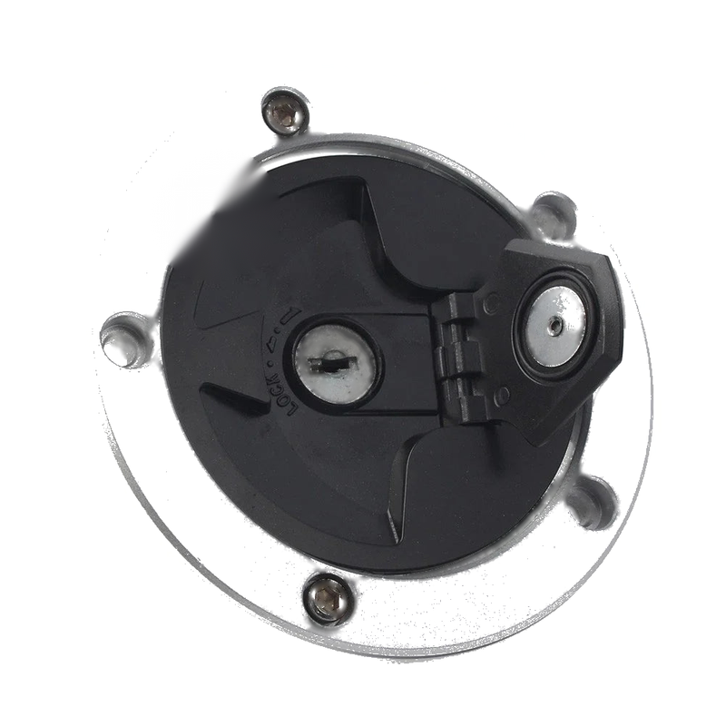 Kawasaki Ninja ZX6R Fuel Gas Tank Cap Cover Lock Keys (2007-2008)