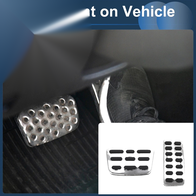 Hyundai Accent Automatic Footrest Pedals Cover (2011-2019)