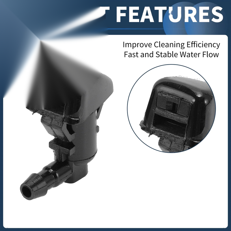 Ford Edge Front Windshield Washer Nozzles 2 x (2015-2023)