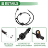 Hyundai Elantra 2013-2014 ABS Wheel Speed Sensor (2 x Sensors)