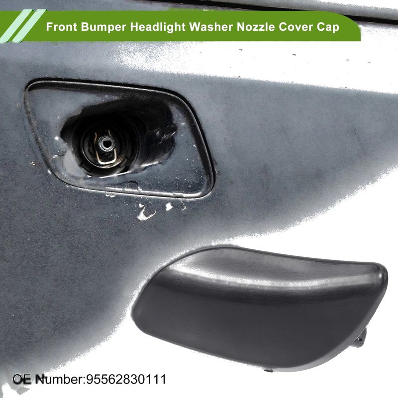 Porsche Cayenne Bumper Headlight Washer Nozzle Cover (2003-2010)