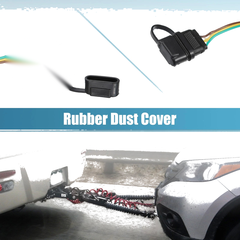 Jeep Wrangler 4-Pin Trailer Wiring Harness (1998-2006)