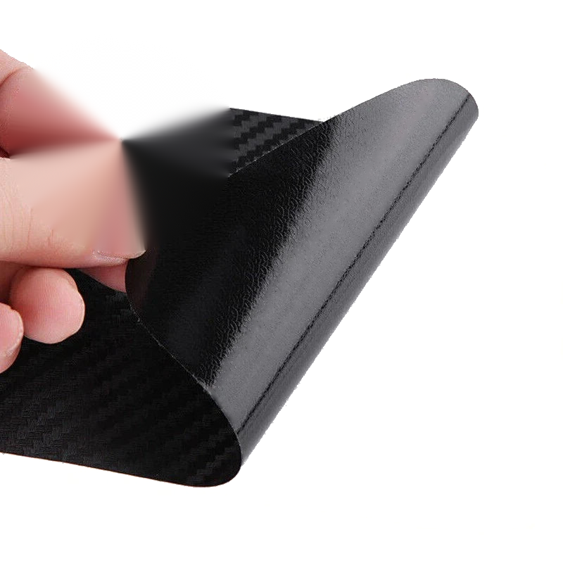 Car Carbon Fiber Style Rear Bumper Corner Protector Sticker (All Years)