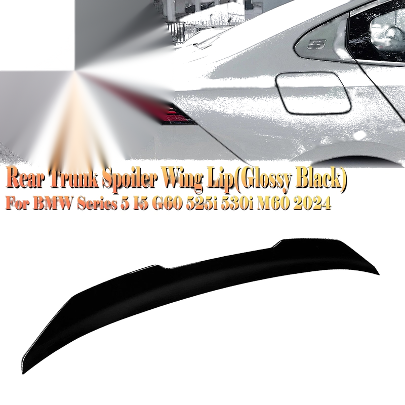 BMW i5 G60 525i 530i M60 Rear Spoiler Lip (2024+)