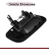 Hyundai Elantra Rear Left Black ABS Exterior Door Handle (2011-2016)