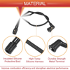 Honda CR-V 4 x Spark Plug Wire Ignition Coil Cables (1997-2001)