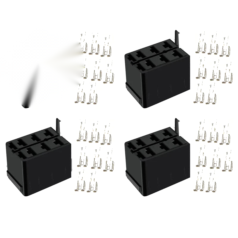 Car 79-23 4 x Carling ARB Rocker Switch Wiring Terminal Connector Plug