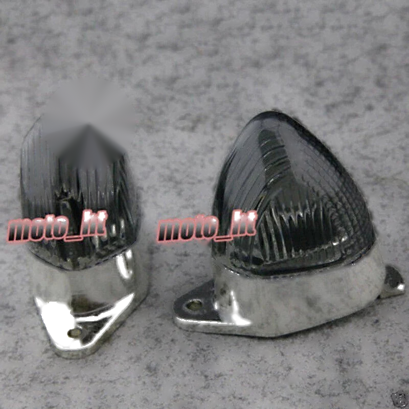 Kawasaki Ninja ZX10R ZX6R Smoke Rear Turn Signal Light Lens (2004-2006)