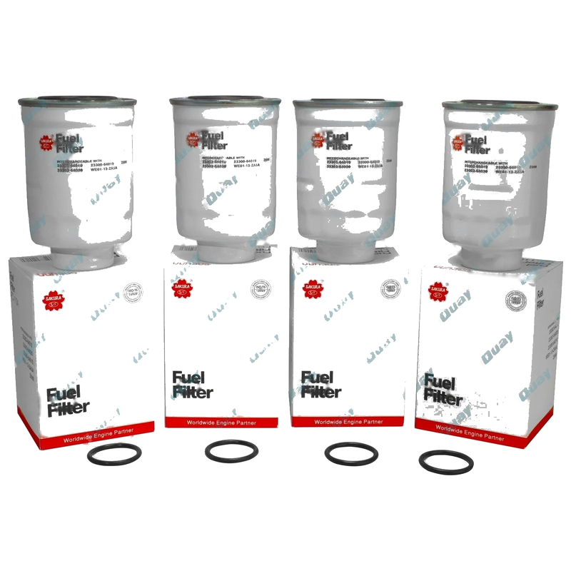 FC-11190, Interchangeable with Ryco Z699 Pack of 4 Diesel Fuel Filters