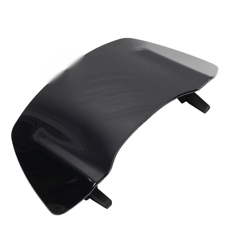 Black Bikes Universal Adjustable Motorcycle Windshield Spoiler