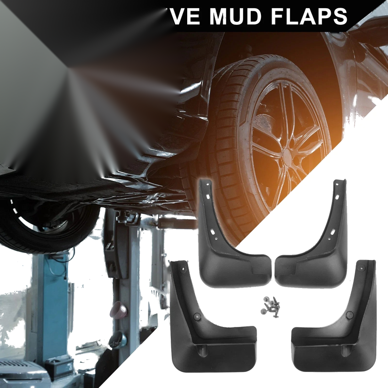 Chevrolet Malibu Hybrid Mud Flap Splash Guards (2016-2023)