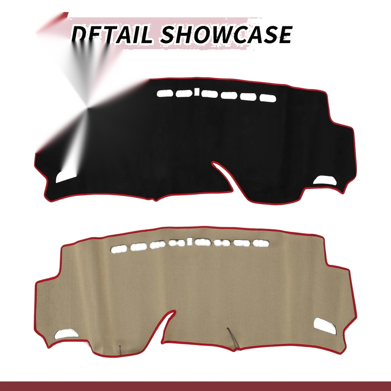 HONDA Shuttle (2015-2024) Sun Protector Pad Black Red Dashboard Cover Mat