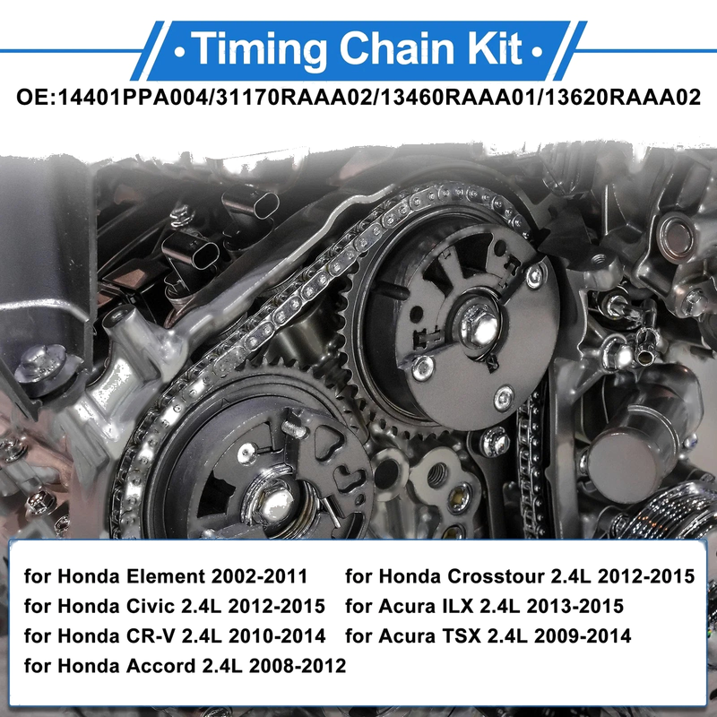 Honda CR-V Accord Civic Acura ILX TSX Timing Chain Kit (2012-2016)