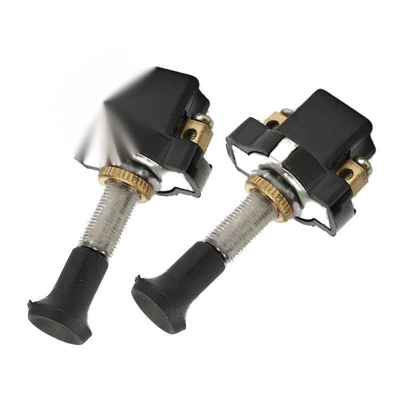 Vehicle Car DC 12V 8mm ON-OFF Push-Pull Switch (Fits Most Models)