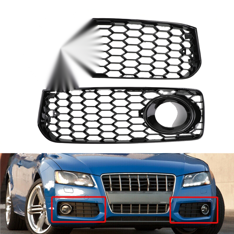 Audi A5 S-Line / S5 / RS5 Fog Light Grille Trim (2008-2012)