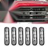 Ford Bronco Black Mesh Front Grille Inserts Trim Cover (2021-2024)