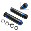 Cub 7/8" Motorcycle Handlebar Grips Carbon Blue (2022)