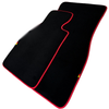 BMW X6M Series F96 SUV (2020-2024) Red Trim AutoWin Black Floor Mats
