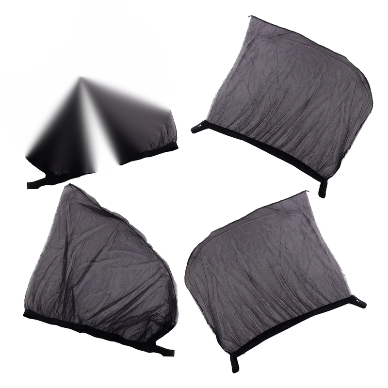 SUV () 4pcs Car Side Window Mesh Shades UV Privacy Screens