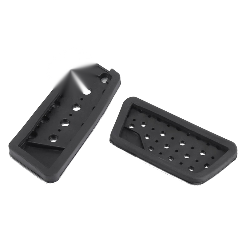 Jeep Wrangler Non-Slip Accelerator Brake Pedal Pad Cover Kit (2007-2017)