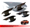 Isuzu D-Max 4 x Black Handle Bowl Cup Covers (2020)