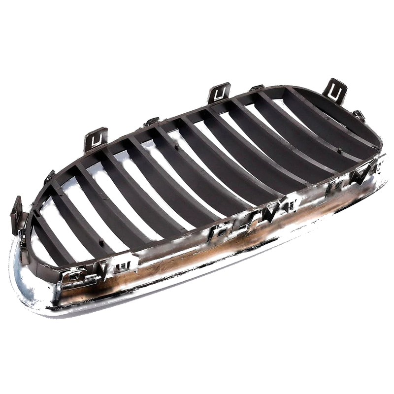 BMW E60 525i 530i 545i Front Right Kidney Chrome Grille (2006-2010)