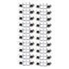 Car 20 x 31mm 4-SMD 5050 LED Festoon Interior Lights (No specific years)