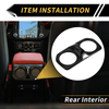 Jeep Gladiator JT Rear Air Vent Armrest AC Outlet Panel Cover (2020-2023)