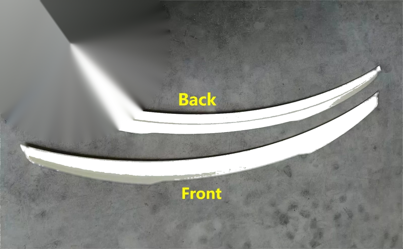 Mercedes Benz E-Class Rear Boot Spoiler M4 Style (2016-2022)
