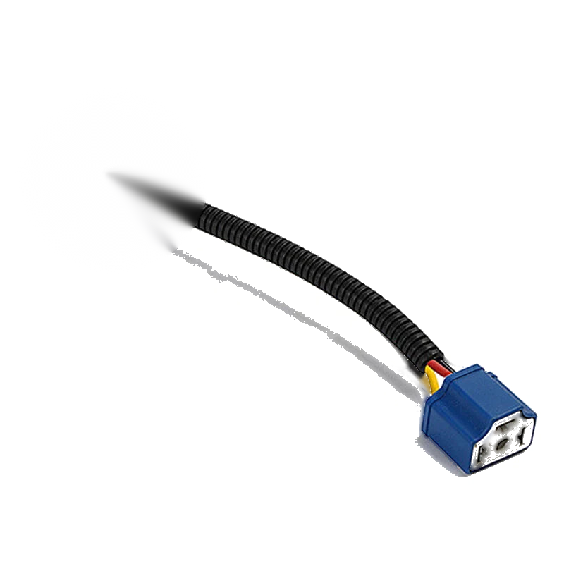 Car Model Headlight Bulb Connector Harness Adapter H13 to H4