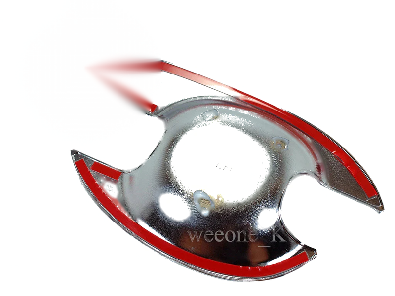 Isuzu D-Max Chrome 2 x Door Handle Bowls (2012-2015)