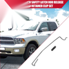 Dodge Ram Hood Latch Rod Release Handle & Retainer Clip Set