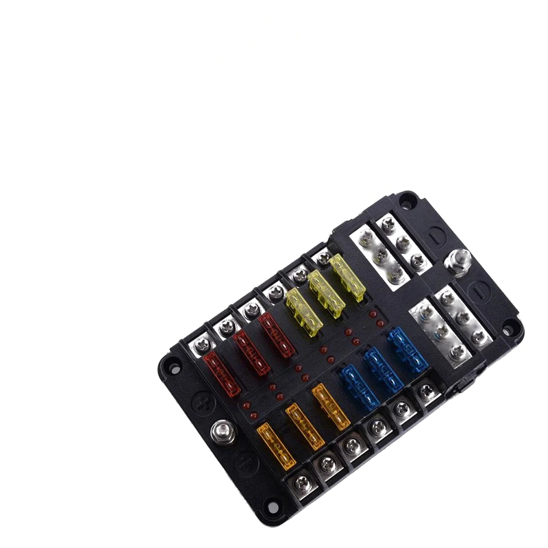 Car Boat - New 12-Way ATO ATC Fuse Box Holder Kit