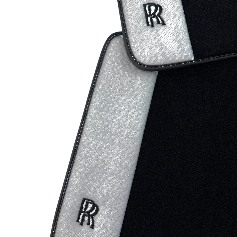 Rolls Royce Cullinan AutoWin Black Floor Mats (2018-2023)