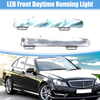 Mercedes-Benz E-Class Front LED Daytime Running Fog Lights (2009-2016)