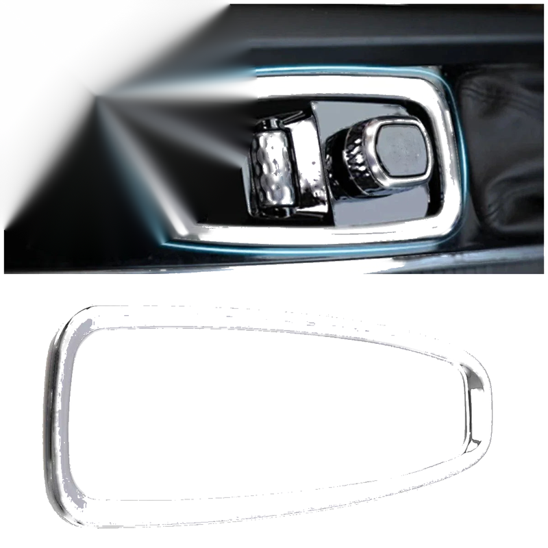 2018-2023 Volvo XC60 ABS Chrome Gear Shift Panel Cover Trim (2018-2023)