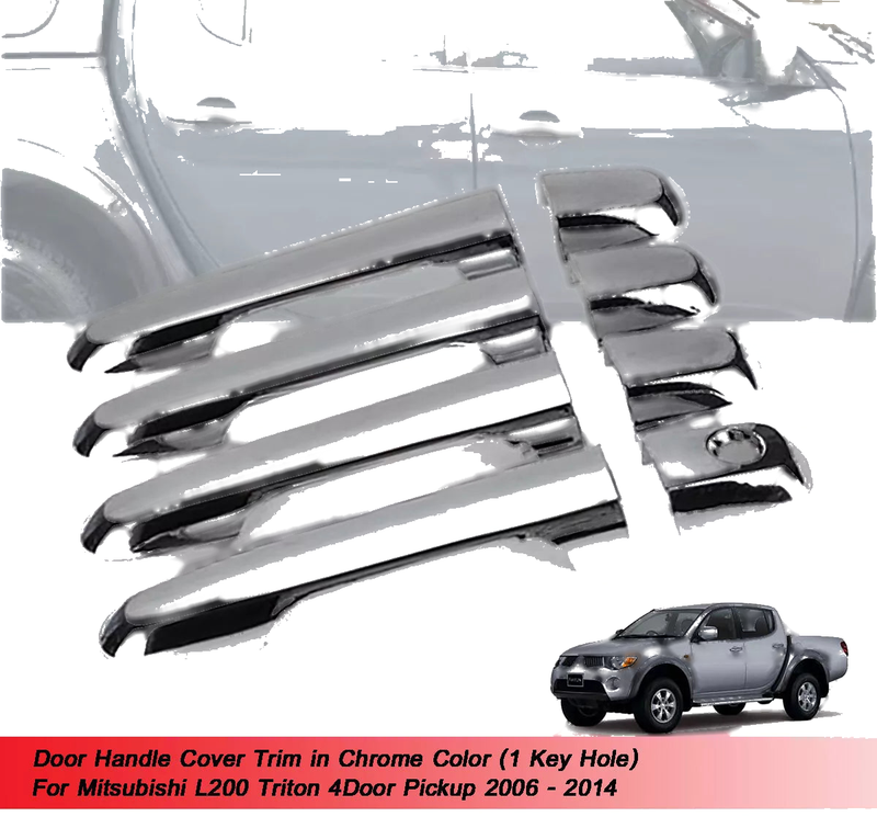 Mitsubishi L200 Triton 4 Door Handle Covers (2006-2009)