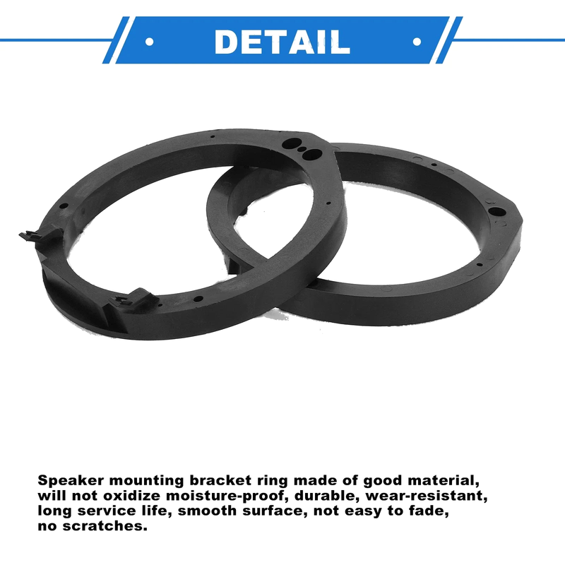 Honda Civic 6.5" Speakers 2 x Pcs Speaker Spacer Ring