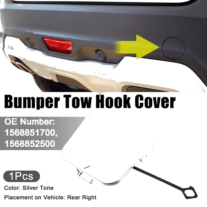Mercedes-Benz GLA250 Rear Right Bumper Tow Hook Cover (2018-2020)