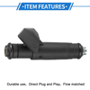 Ford Ranger (2001-2003) - 6 x Black Injectors Fuel Injector 3.0L